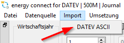 Import Vorlage